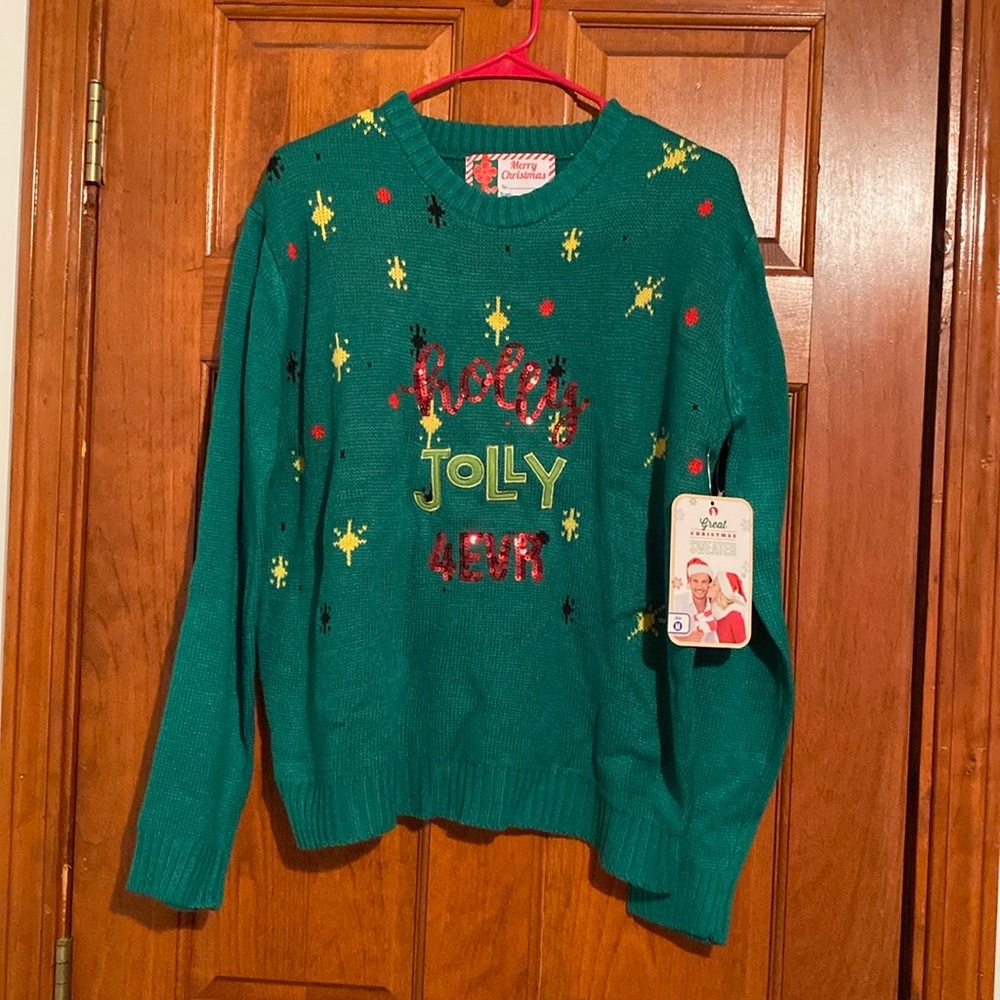 Green Christmas Sweater